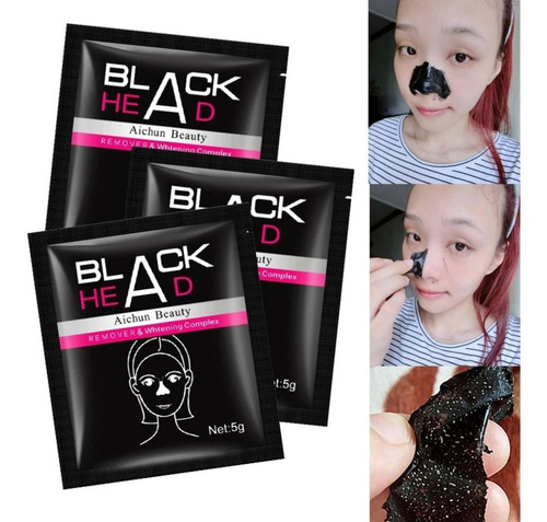 Mascarilla Negra Carbón Activado Puntos Negros 20 Sobres Tipo De Piel Todo Tipo De Piel