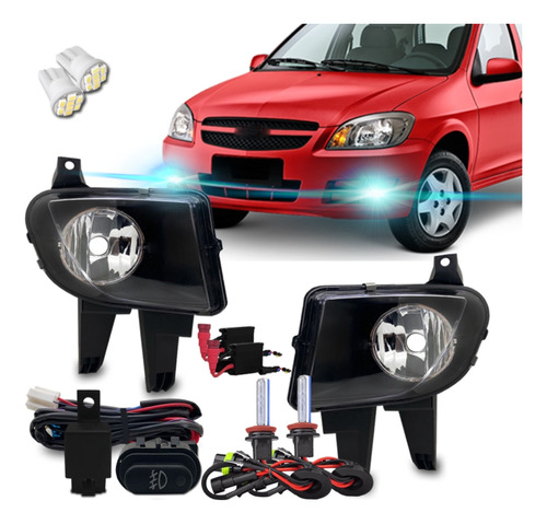 Kit Farol De Milha Celta 2007 2008 2009 2010 2011 + Xenon 8k