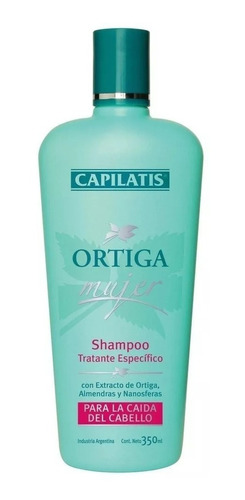 Capilatis Shampo Ortiga Mujer De 350ml Magistral Lacroze