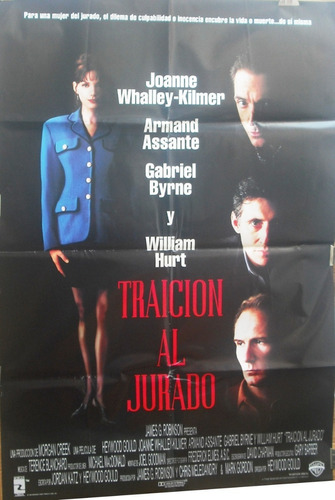 Afiche Original De La Película Traición Al Jurado