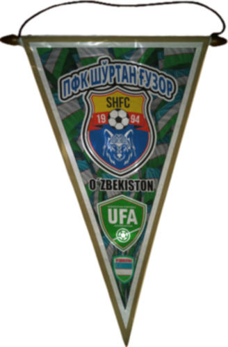 Banderin 37cm Full Color Futbol Uzbekistan Elegir Equipo Pfk Shurtan Guzar Pfk Shurtan Guzar