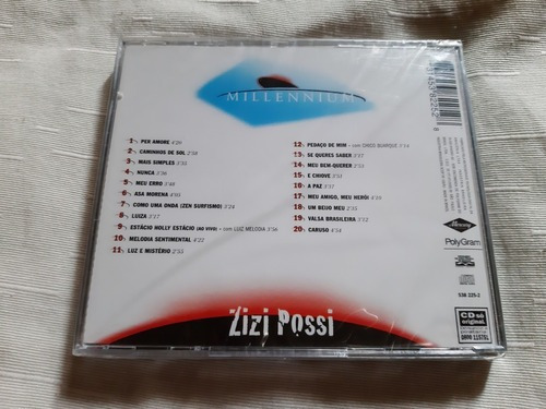 Cd Zizi Possi - Millennium - 20 Sucessos - Lacrado !!!!
