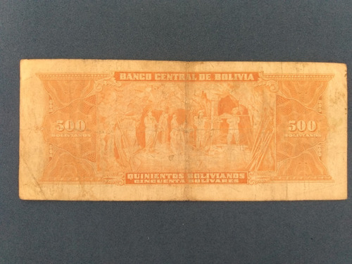 Cédulas Antigas Da Bolivia Bolivianos 1945 (Usado)