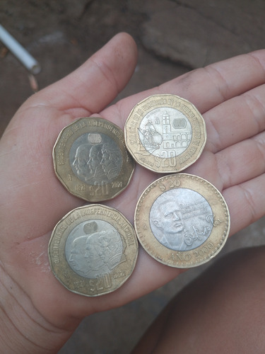 Monedas De 20 Pesos 