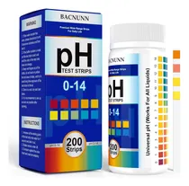 Comprar Tiras Reactivas De Ph 0-14: 200 Tiras Tiras Reactivas Univer