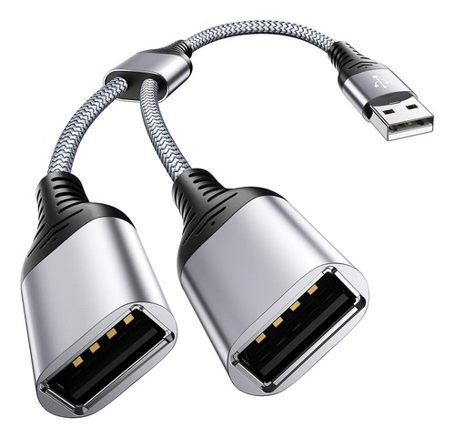 Andtobo Usb Splitter, Usb 2.0 A Male To 2 Dual Usb Female Ja