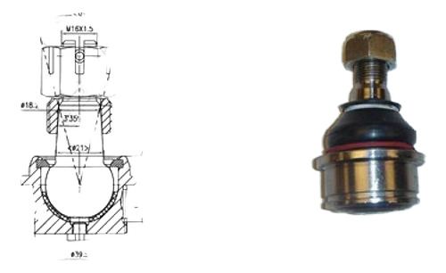 Rotula Inferior Gsp Jeep Grand Cherokee 93-96