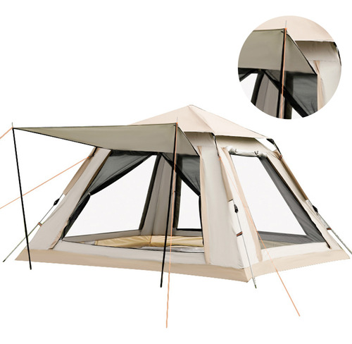 Carpa De Playa Para Acampar, Completamente Automática, Imper