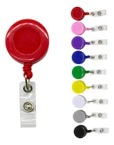 Comprar 10 Pzs Yoyo Porta Gafete Expos Credenciales Eventos Mayoreo Color Rojo