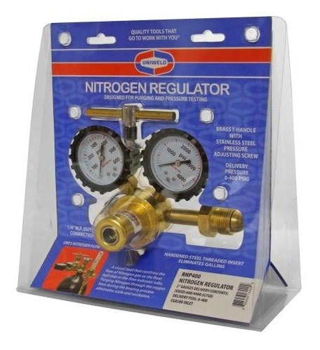 Regulador De Nitrógeno Con 0-400 psi De Presión.marca Pyle