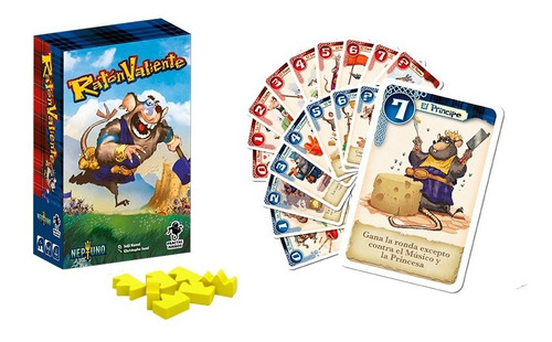 Imagen 2 de 4 de Juego De Mesa Raton Valiente Neptuno Muy Lejano