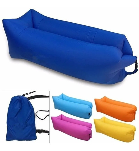  Sofá Banana Inflable, Colchón, Cama