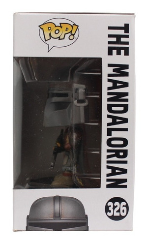 Funko Pop Star Wars Mandalorian 326 Grogu Caja Lastimada