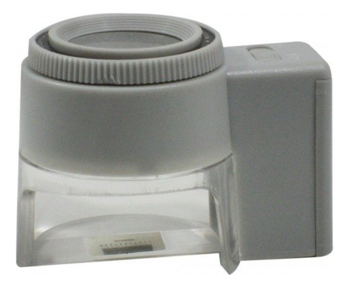 Dermatoscopio 8x Vidrio Óptico Con Luz Led Y Regla Interna