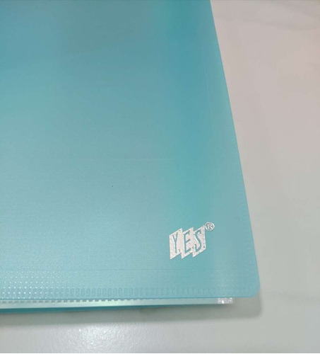 Caderno Fichário 4 Argolas A4 C/ 5 Div + 5 Refis + 96fls Yes Cor Azul