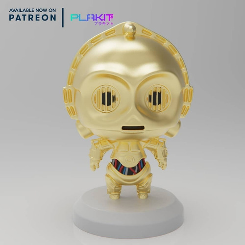 C-3po Star Wars Coleccionable Estilo Funko Pop
