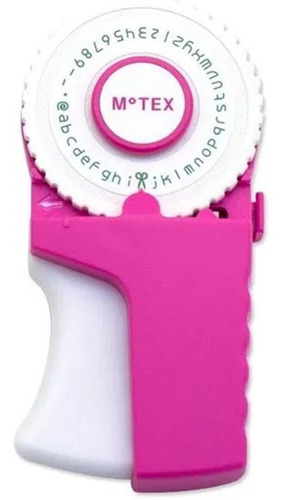 Imagen 1 de 1 de Rotuladora Impresora Manual Etiquetas Motex Original E-202