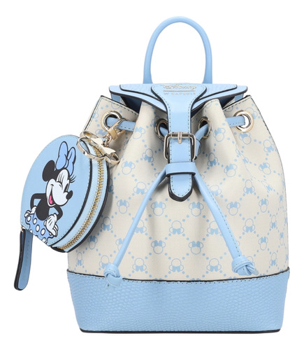 Mochila Para Mujer Minnie W Capsule Azul Multi Hbbasted7cw