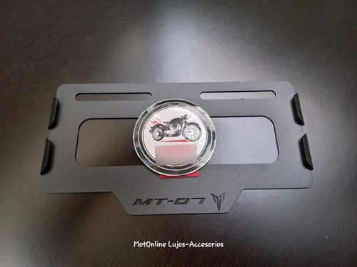 Portaplaca Yamaha Mt07 Protector Placa Yamaha Mt 07