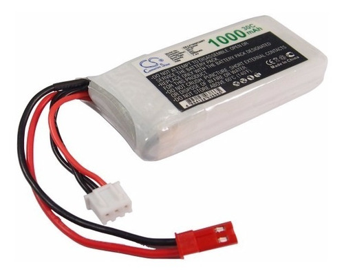 Bateria 7.4v 1000mah Li-po Lp1002c30r P/drone Aeromodelismo