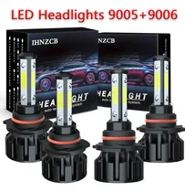 Comprar 9005 9006 Kit De Focos Led De 4 Lados 8000lm Para Chevrolet