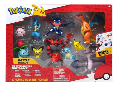 Pokemon Multipack Figuras Incineroar Charizard