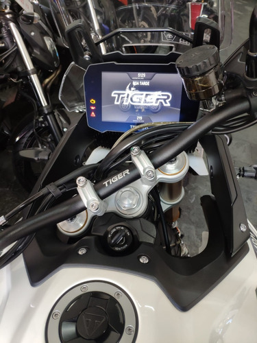 Imagem 7 de 11 de Triumph Tiger 900 Rally Abs 2021 Branca Branco