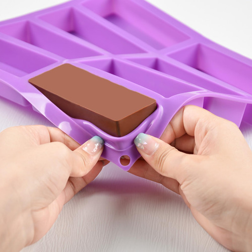 Molde De Silicona Para Barra De Granola Rectangular