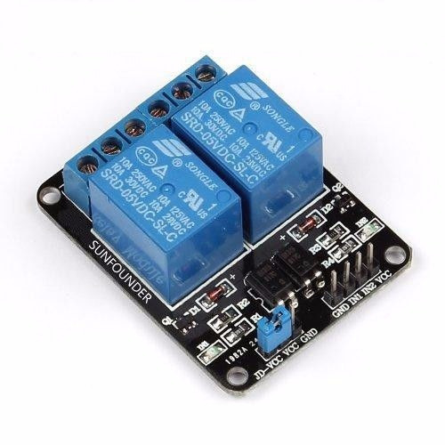 Modulo Rele 2 Canales 5v Para Arduino Arm Pic Raspberry