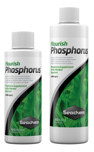 Seachem Phosphorus Fertilizante Para Acuarios Fósforo 250 Ml