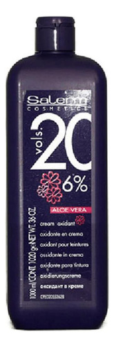 Salerm Crema Oxidante Volumen 20 6% Con Aloe Vera 36 Oz