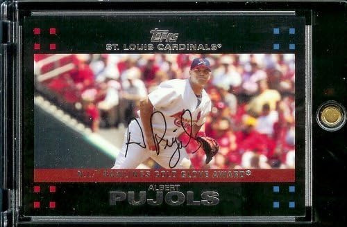 2007 Topps 308 Albert Pujols St Louis Cardinals Tarjeta De