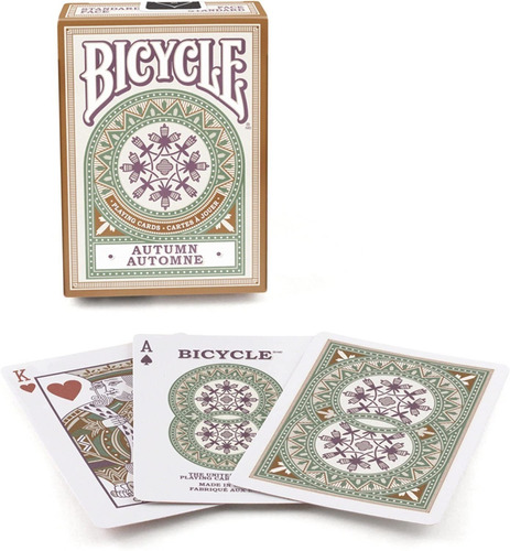 Cartas Bicycle Autumn Otoño Estaciones Tradiciones Baraja 