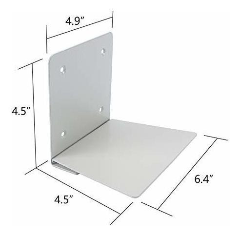 Imagen 4 de 9 de Estantes De Libros Flotantes Eapele Para Pared, Estantería