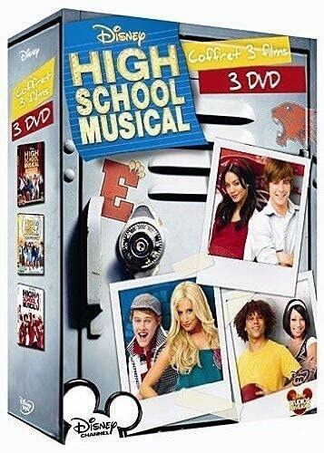 Dvd High School Musical La Trilogia (5 Discos)
