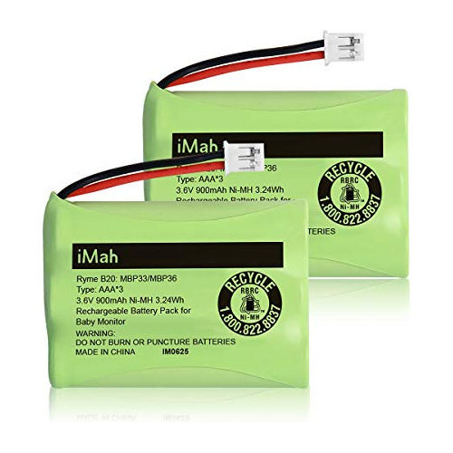 Imah Ryme B20 3.6v 900mah Paquete De Batería Para Motorola M