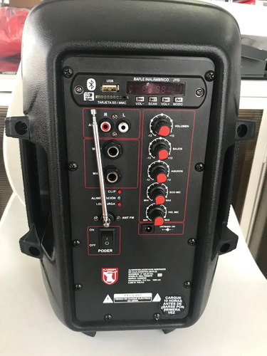 Bocina Bafle Kaiser 8 Bluetooth 4200w Recargable Pórtatil | Envío gratis
