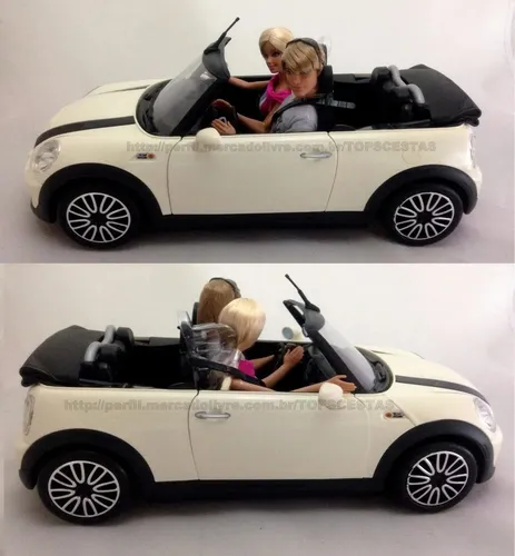 Barbie Carro Mini Cooper Do Ken C Bonecos Original Mattel