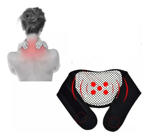 Terapia Magnetico Cuello Protector Turmalina Dolor Soporte