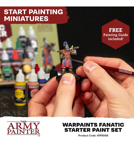 Set Pinturas Army Painter Fanatic Con Mini