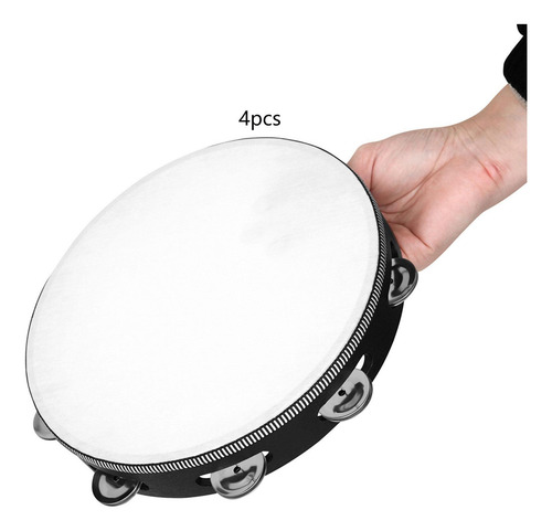 4pcs Percusiones De Madera Percusiones Tambre A Mano