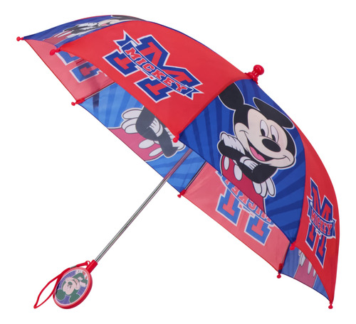 Paraguas Disney Para Niños Diseño Mickey Mouse Para Edades 3