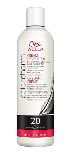 Wella Color Charm Creme Hair Developer 20 Volumen, 32 Oz