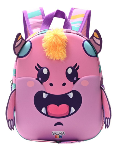 Mochila Jardin Dragon Espalda Hello Kawaii 12 Pulgadas Skora