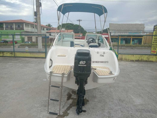 Lancha Coral 16 Luxo Mercury 60 Hp 2 Tempos