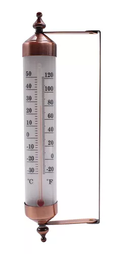 Termómetro Interior Y Exterior Que Muestra Una Temperatura Muy