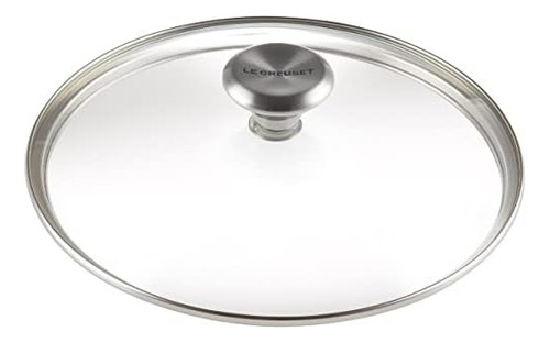 Le Creuset Tapa De Vidrio Con Perilla De Acero Inoxidable, 8