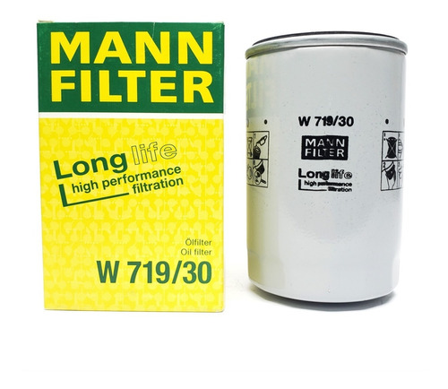 Imagen 1 de 1 de Filtro Aceite W719/30 Long Life Mann Filter Skoda Volkswagen