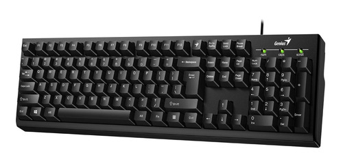 Teclado Pc Genius Kb-100 Usb Fact A-b