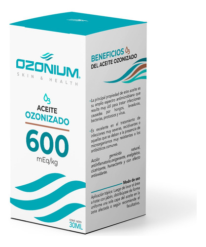 Aceite Ozonizado 600 Ip 30 Ml  Ozon023